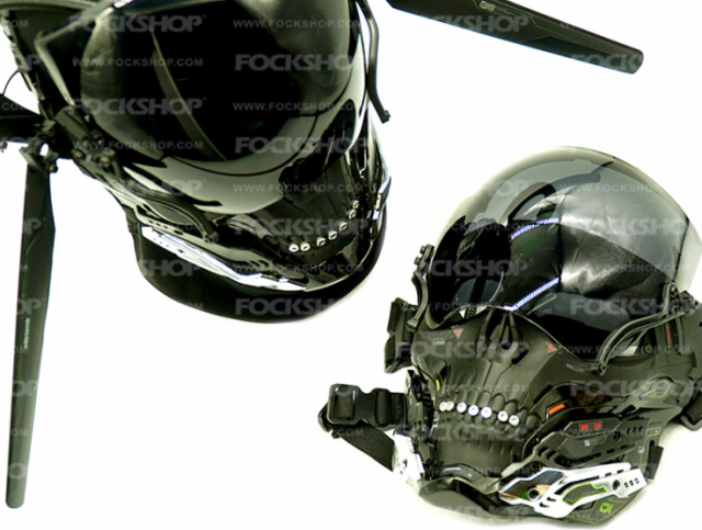サイバーパンクマスク 2022 スカルバグヘッド バラクラバ付き NEOトーキョー ヘルメット ハロウィン ストリート DJ バイク サバゲー コス